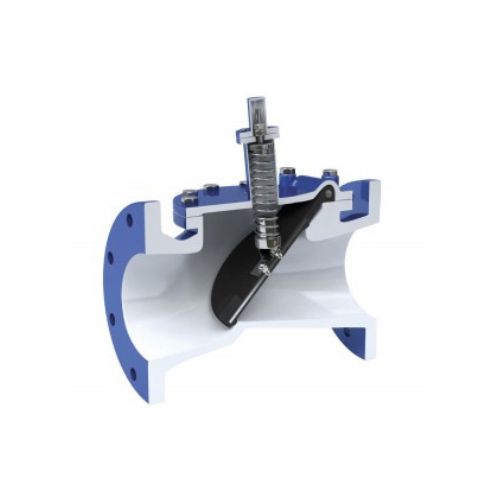 Válvulas de columpio con aleta de Goma